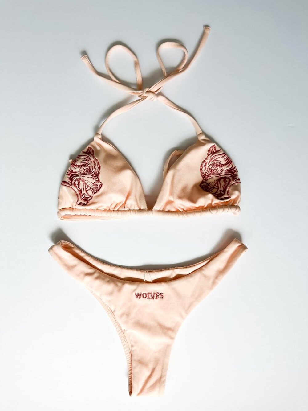 Darc Sports SHE Swim Women's Bikini Set Peach - Size Sma;;